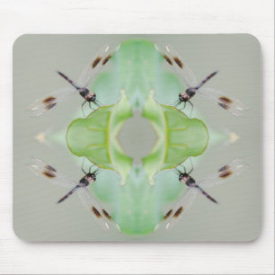 Circle of Dragonflies Mouse Mat