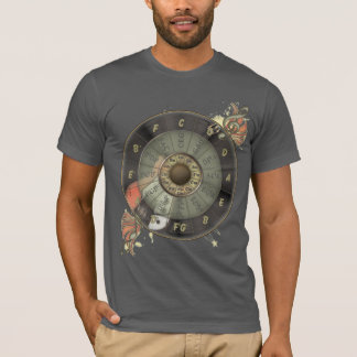 Circle Of Fifths Retro Guitar T-Shirt