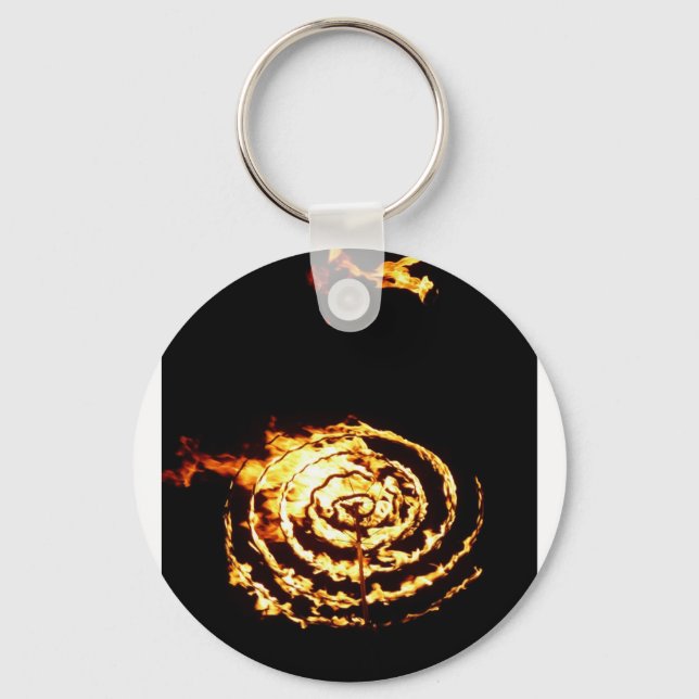 Circle Of Fire Key Ring (Front)