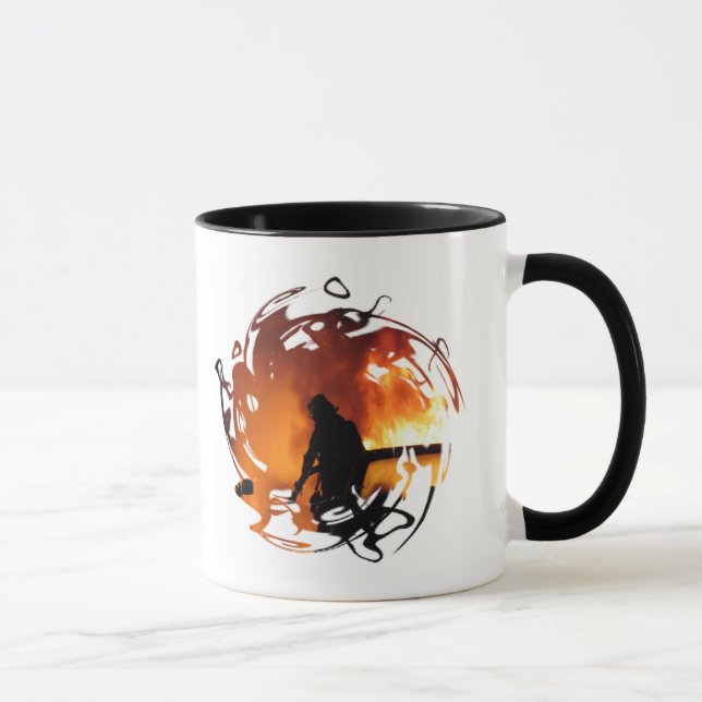 Circle Of Flames Mug (Right)
