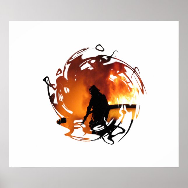 Circle of Flames Poster (Front)