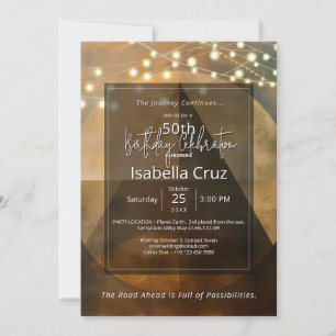 Circle of Form Minimal Design Invitation