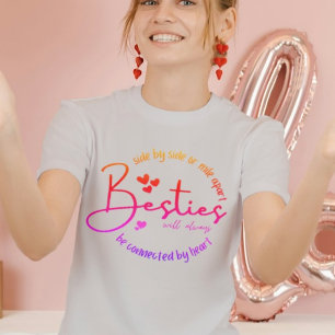 Circle of Friendship Typography T-Shirt