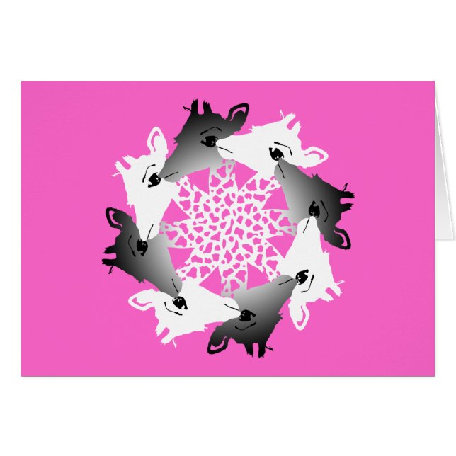 circle of giraffes (Front Horizontal)