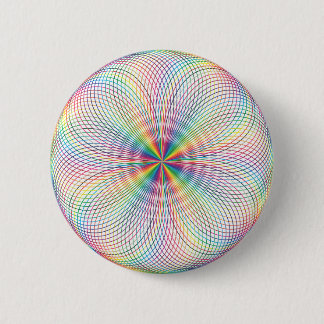 circle of joy 6 cm round badge