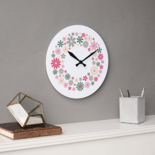 Circle of Joy Large Clock