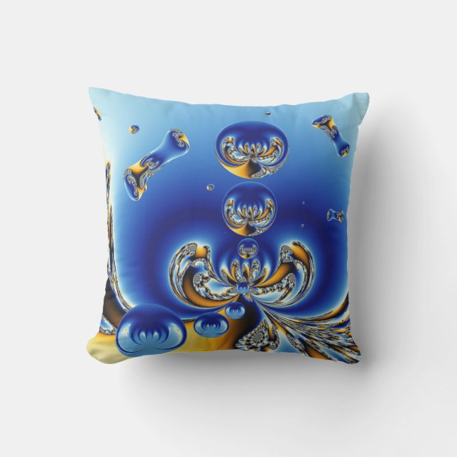 Circle Of Life Geo Shapes Outdoor Cushion (Front)