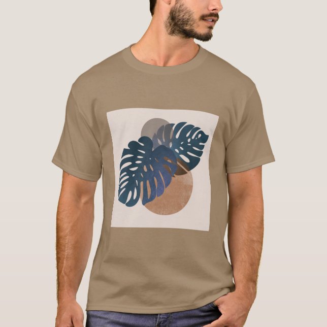 Circle of Life – Minimal Geometric Art Tee (Front)