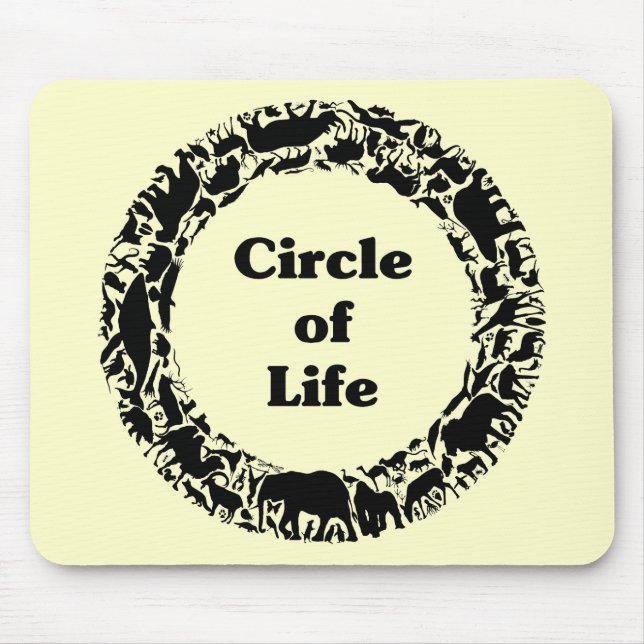 Circle of life mouse mat (Front)