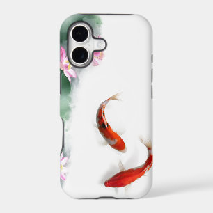 Circle of Life Oriental Zen Feng Shui Koi & Lotus