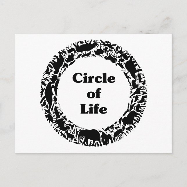 Circle of life postcard (Front)