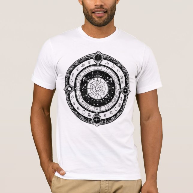Circle of Love: Classic Round Design T-Shirt (Front)