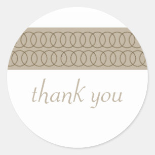 Circle of Love Thank You Stickers