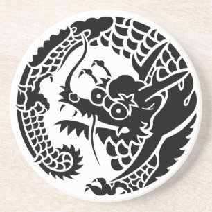 Circle of Nichiren sect dragon Coaster