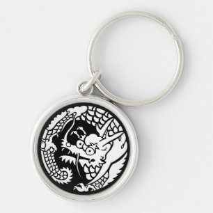 Circle of Nichiren sect dragon Key Ring