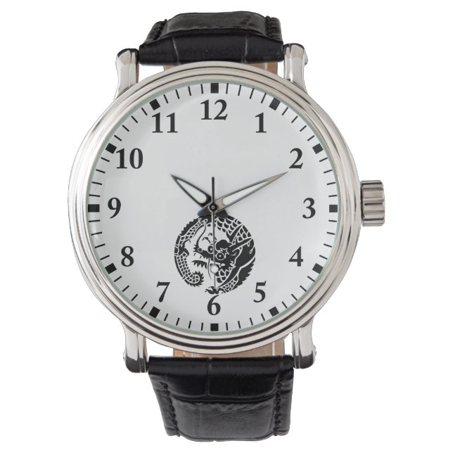 Circle of Nichiren sect dragon Watch (Front)