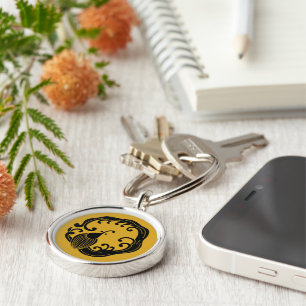 Circle of rainy dragon key ring