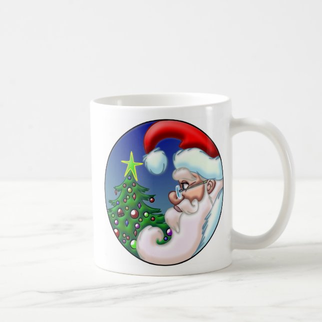 Circle of Santa Coffee Mug (Right)
