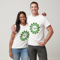 Circle Of Shamrocks T-Shirt
