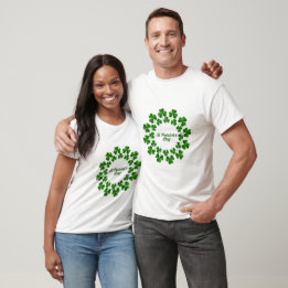 Circle Of Shamrocks T-Shirt