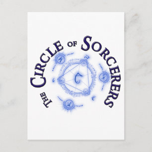 Circle of Sorcerers Gear Postcard