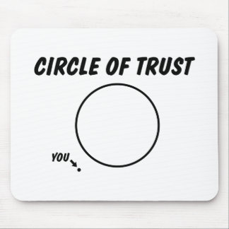 CIRCLE OF TRUST FUNNY MOUSE MAT