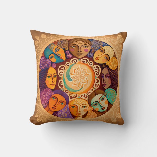 Circle of Women Cushion (Front)
