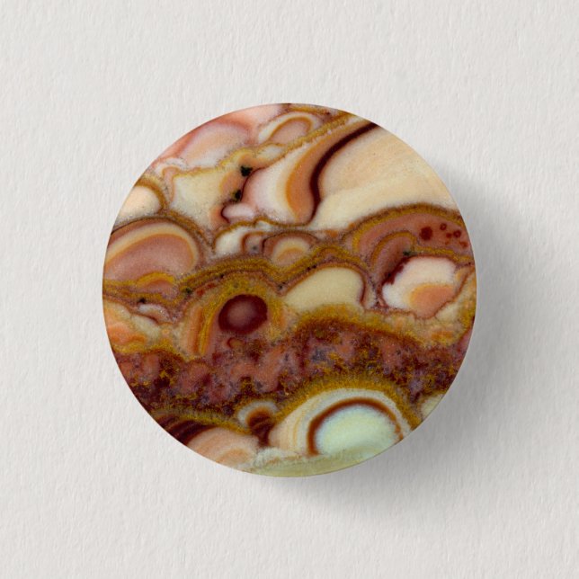 Circle Pattern Of Onyx Stone 3 Cm Round Badge (Front)
