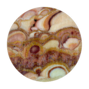 Circle Pattern Of Onyx Stone Cutting Board