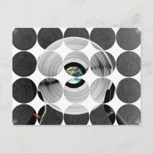 Circle Photo Postcard