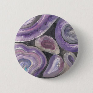Circle Rain 6 Cm Round Badge