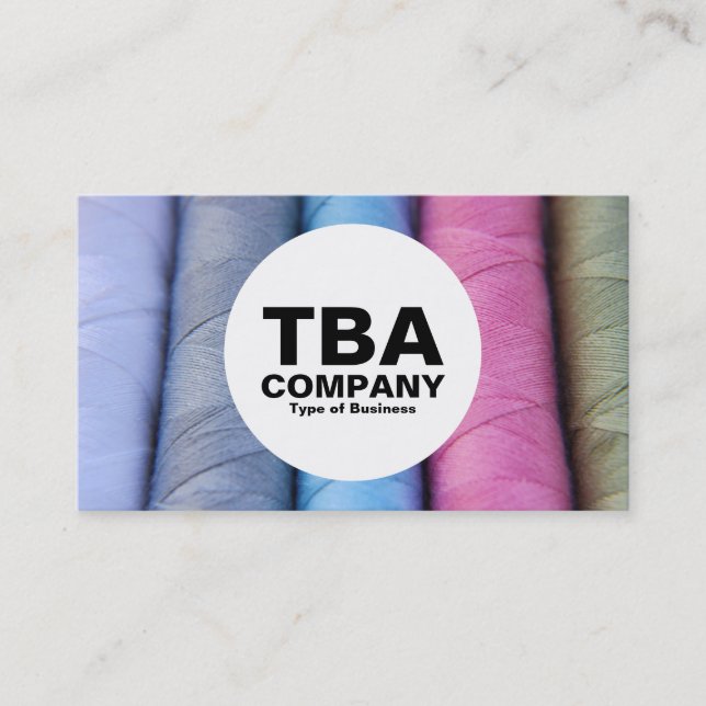 Circle - Reels of Cotton Business Card (Front)