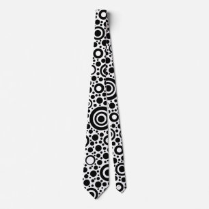 Circle / Rings - Dots black + your backg. & ideas Tie