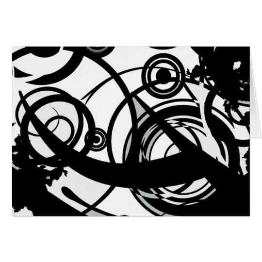 Circle Seven Abstract Card
