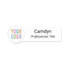 Circle Shaped Custom Business Logo Staff Employee