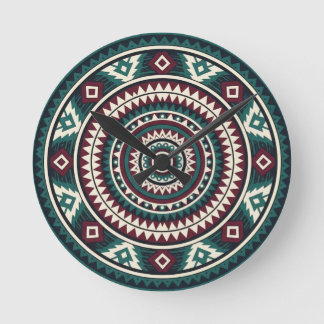 Circle Solstice Round Clock