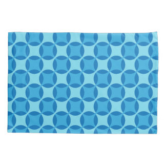 Circle Star Winter Pattern Pillowcase