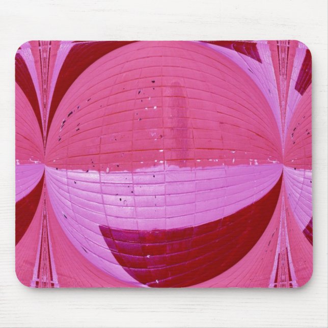 circle street mouse mat (Front)