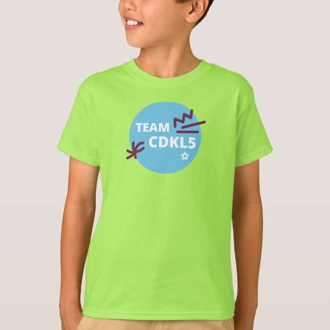 Circle Team CDKL5 T-Shirt (Front)