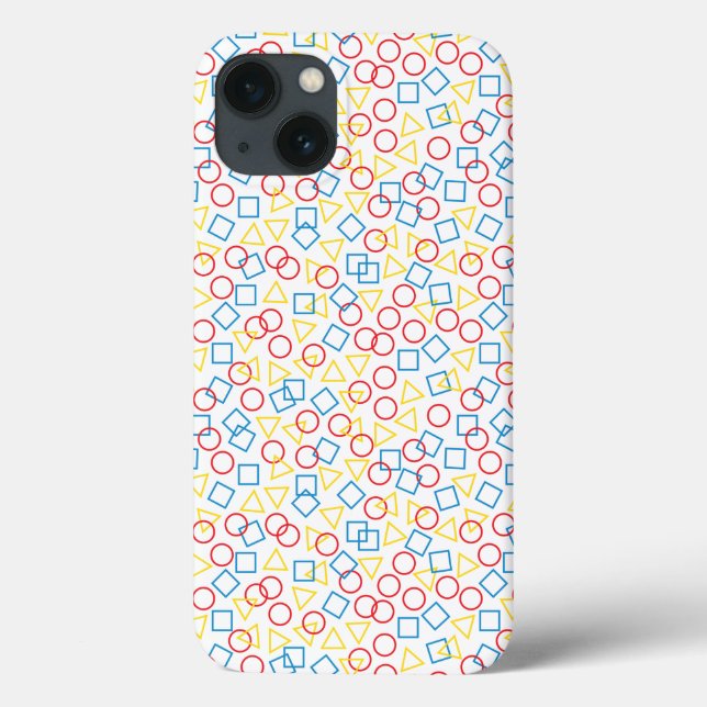 Circle Triangle Square Case-Mate iPhone Case (Back)