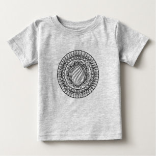 Circle Tribal Doodle Baby T-Shirt