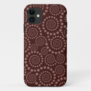 Circle Twirls custom iPhone case