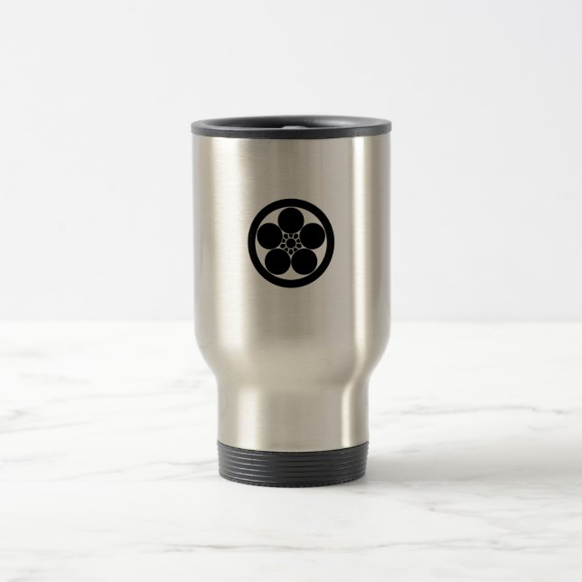 Circle with Plum Blossom Travel Mug (Center)