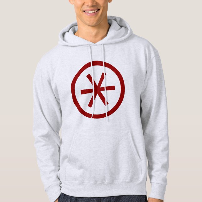 Circled Asterisk Hoodie (Front)