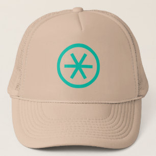 Circled Asterisk Trucker Hat