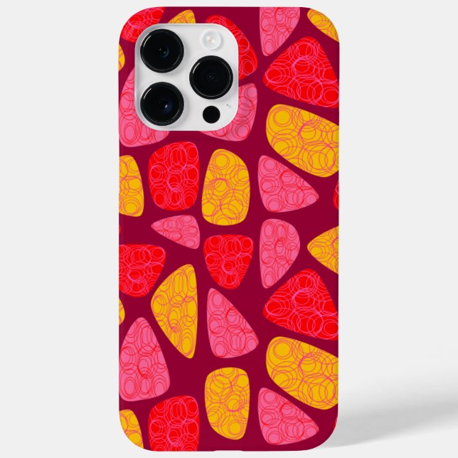 Circled Mosaic Case-Mate iPhone Case (Back)