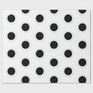 Circled Polka Dots Wrapping Paper