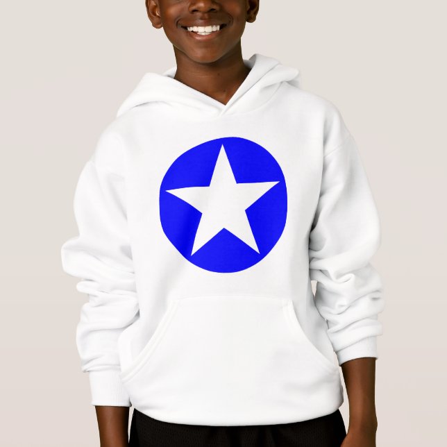 Circled Star - Blue (Front)