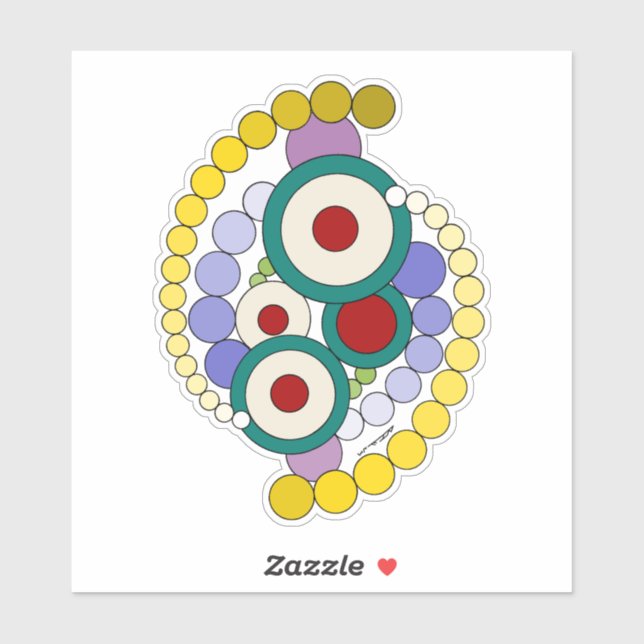 Circles Abstract Artwork (Sheet)