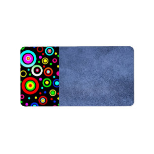 Circles Address Label